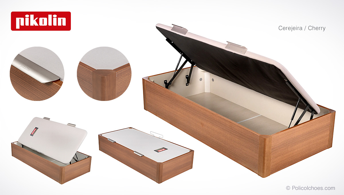 Base Rebatível PIKOLIN Madeira Design Juvenil Abertura Lateral Base Rebatível PIKOLIN Madeira Design Juvenil Abertura Lateral