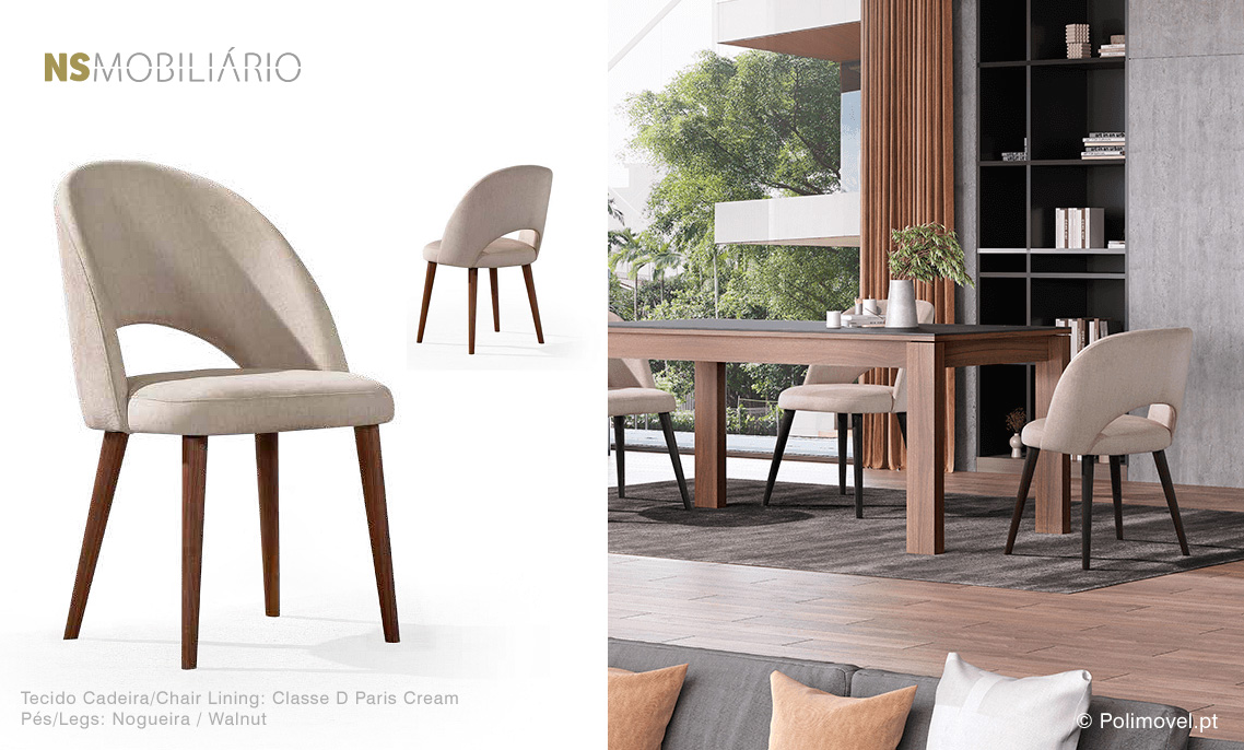 Cadeira NS Mobiliário Luiza AQ Cadeira NS Mobiliário Luiza AQ