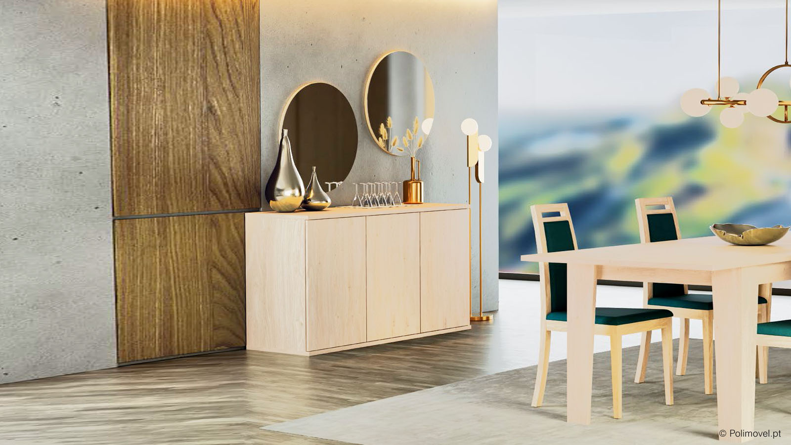 Aparador SOFAMOVEL Evo 3 Portas