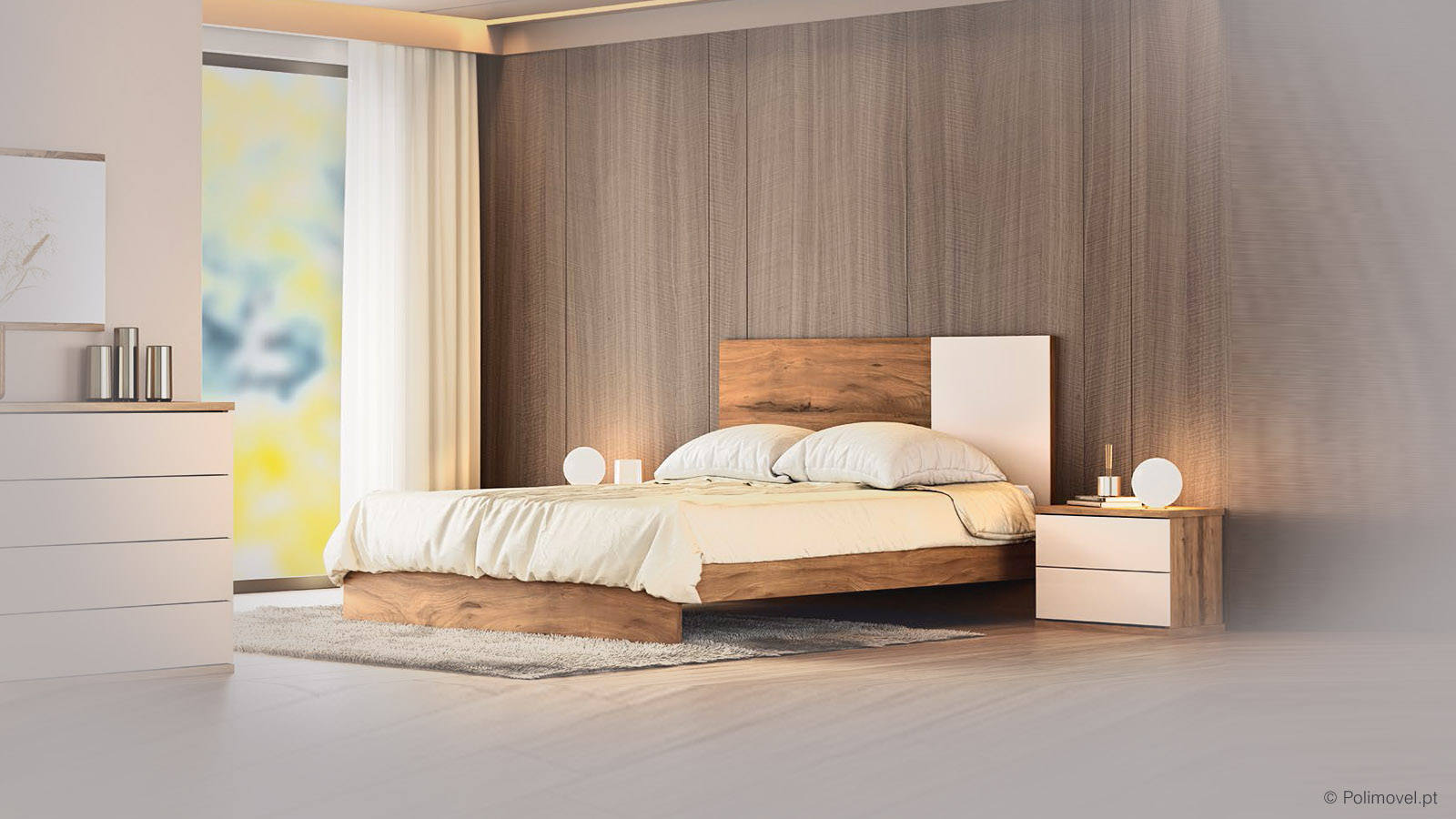 Cama de casal SOFAMOVEL Evo 02