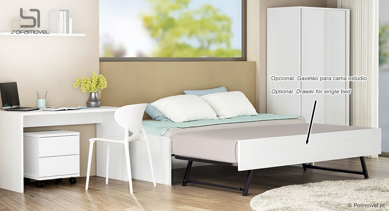 Quarto Juvenil SOFAMOVEL Evo 21 Quarto Juvenil SOFAMOVEL Evo 21
